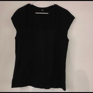 Lululemon Black Running Basic Tee Shirt Size 6